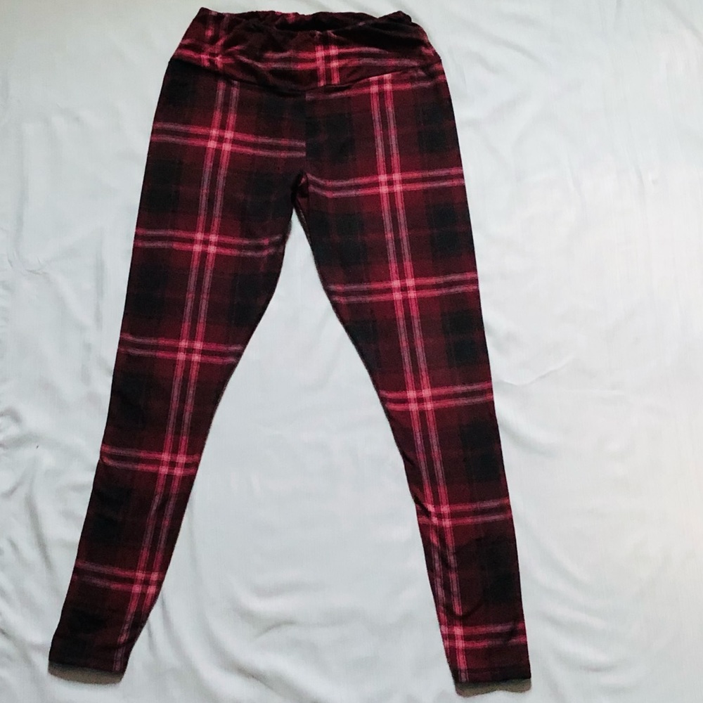 Plaid Leggings